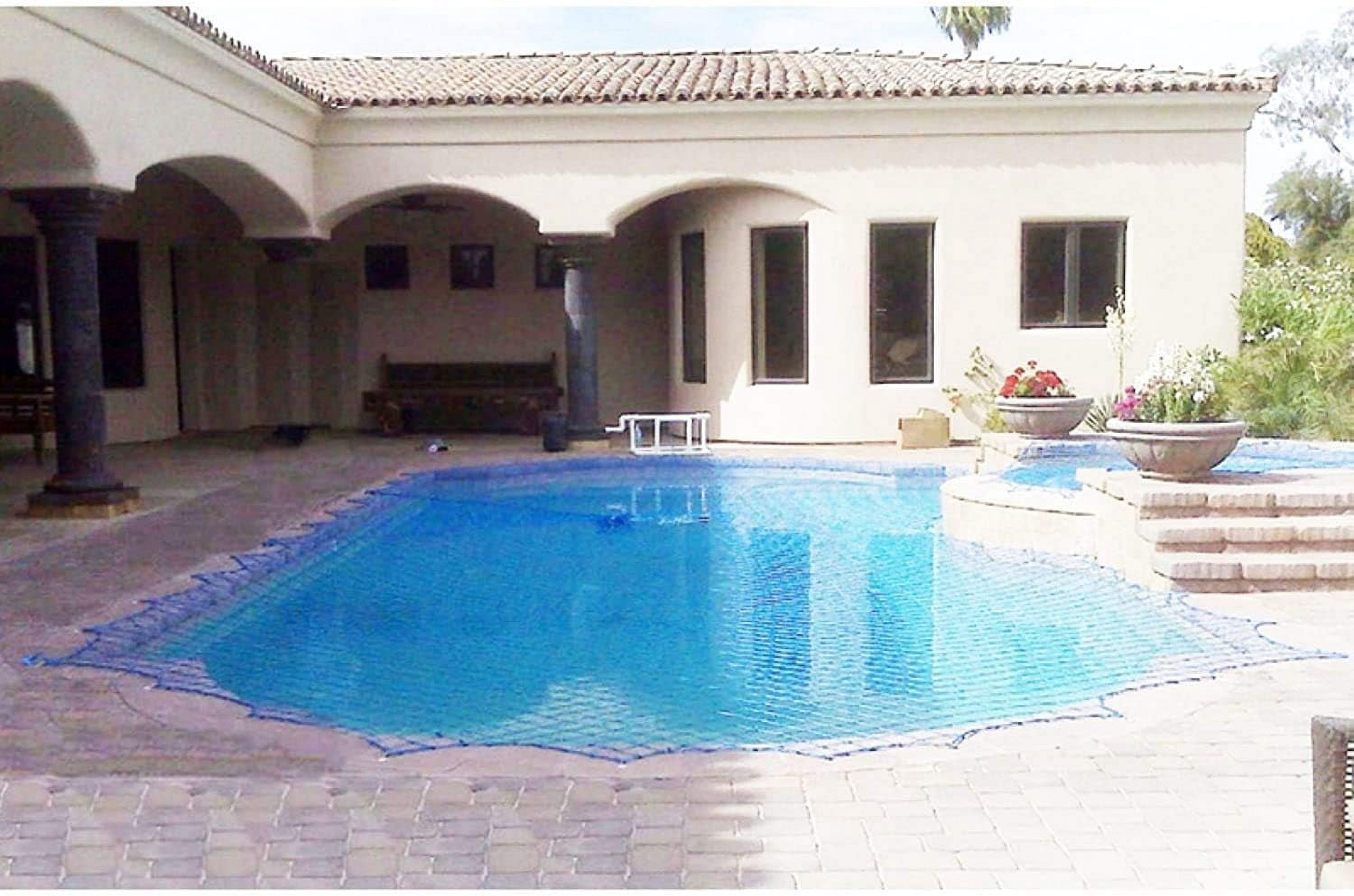 WaterWarden Pool Safety Net Cover Fits 26' x 40' Inground Pool, Heavy-Duty Netting