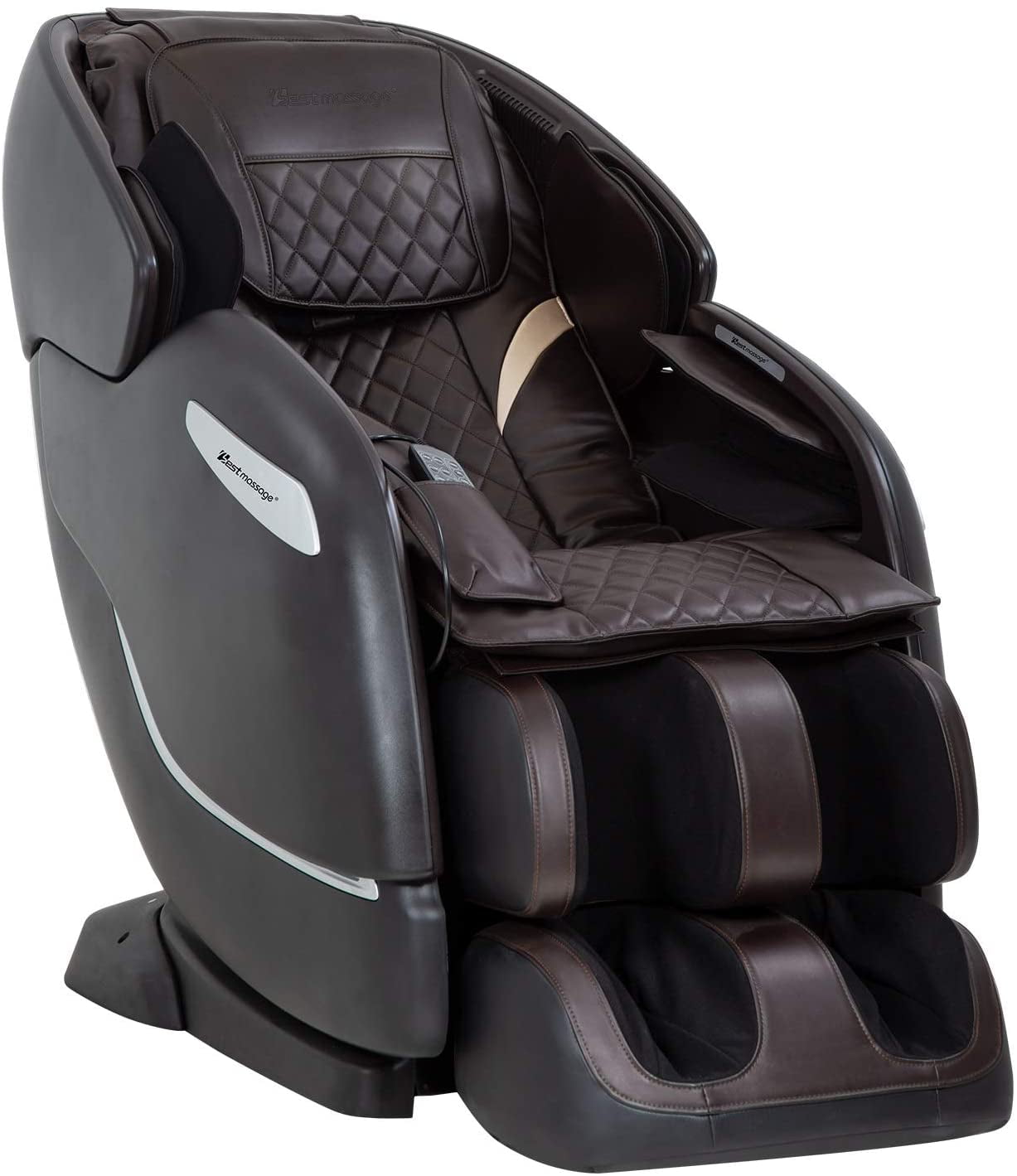 Zero Gravity Full Body Electric Shiatsu Massage Chair Sl Track Recliner With Built In Heat