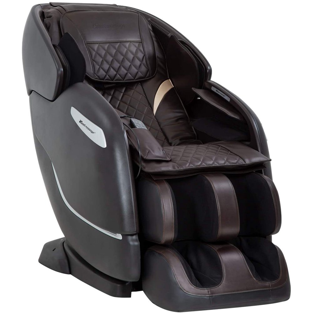 Zero Gravity Full Body Electric Shiatsu Massage Chair SL Track Recliner