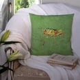 thumbnail image 3 of Carolines Treasures 8848PW1414 Grasshopper on Avacado   Canvas Fabric Decorative Pillow 14Hx14W multicolor, 3 of 4