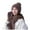 Coffee, variant on BRICH Women's Winter Knit Warm Hat Beanie Long Scarf Touch Screen Gloves Set Caps Neck Scarves 3 Piece One Size