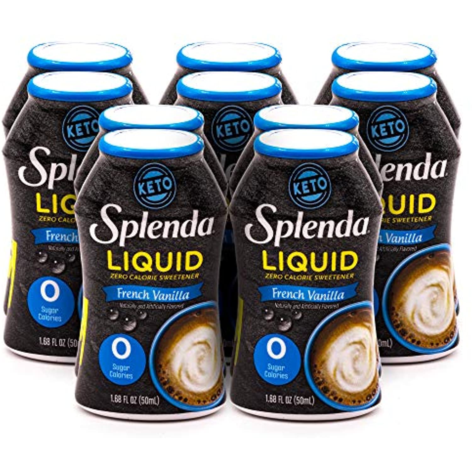 Splenda Liquid Zero Calorie French Vanilla Sweetener Drops, 1.68 Ounce