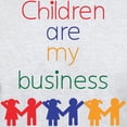 thumbnail image 3 of CafePress - Children Are My Business Bigger Light T Shirt - Men's Classic Graphic T-Shirt, 3 of 4