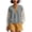 Gray, variant on LckLvx Women's Sweatshirt Ruffle Long Sleeve Button Up Patchwork Tops Fall Travel Outfits
