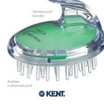 thumbnail image 6 of Kent SH1 - 3 1/2" Shampoo / Conditioner, Scalp Massage, and Hair Growth Brush - 42 Soft Rubber Bristles (Assorted Colors), 6 of 18