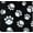 Pawprint - Black, variant on Anti Fatigue Floor Mats Groomer Stylist Barber Workstation Pawprint or Graffiti (Graffiti - Black)