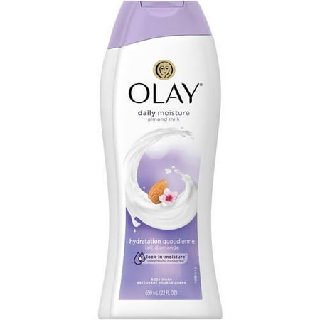 Perfect World Liquid Moisture - Olay Daily Moisture with Almond Milk Body Wash, 22 oz