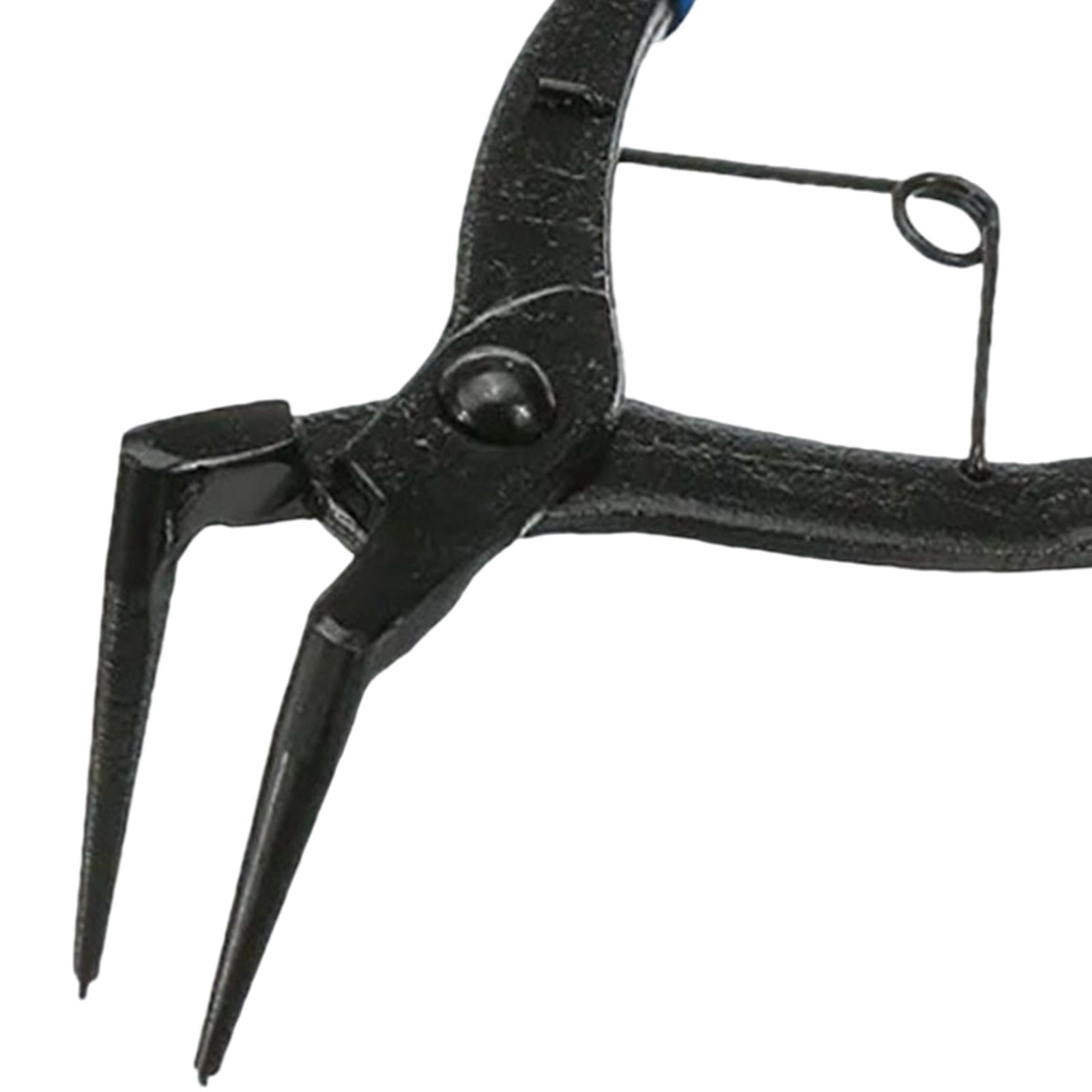 Nishiyuenyi Snap Ring Pliers Retaining Circlip Pliers Blue 90 Degrees Non Slip Precision for