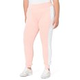 thumbnail image 2 of True Religion Color-Block Pull-On Joggers Pink MD, 2 of 3