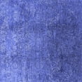 thumbnail image 1 of Ahgly Company Machine Washable Indoor Square Oriental Blue Industrial Area Rugs, 7' Square, 1 of 4