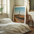 thumbnail image 4 of Bodie Island Lighthouse and Marsh 02 - North Carolina Photography Lighthouse Boardwalk Coast Scenic Landscape Nature Sunset Oak Framed Wall Art Print 20 x 24 inches, 4 of 12