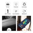 thumbnail image 4 of Bingfone Car Four-Season Universal Armrest Box Mat,Car Armrest Seat Cover Soft Leather Waterproof Armrest Cover Center Console Mat-Dinosau Space Explorer, 4 of 7
