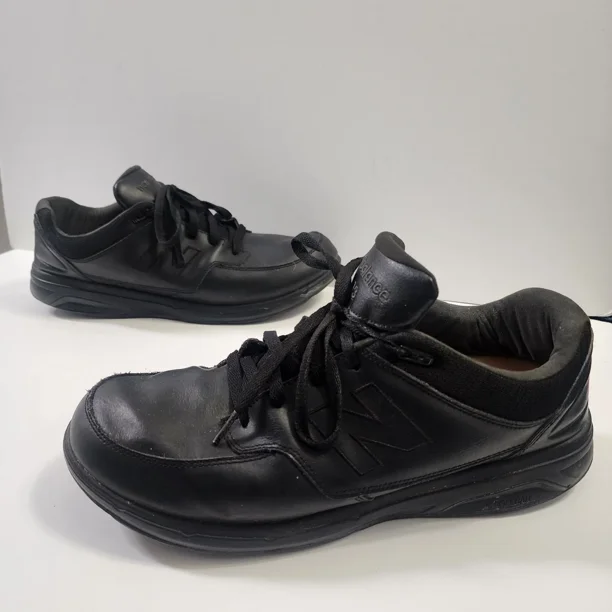 New Balance 813 Mens 12.5 4E Wide Black Lace Up Comfort Casual Walking Shoes