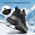 thumbnail image 5 of FANGFIUP Boys Snow Boots Winter Waterproof Antiskid Boots Hiking Outdoor Shoes Booties for Unisex Kids (Little Kid/Big Kid), 5 of 7