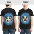 thumbnail image 3 of Gorillaz Singer Teen T-Shirt Crewneck Short Sleeve Double-Sided Print Summer Tee Shirts Top For Youth Boys Girls Children Large, 3 of 7