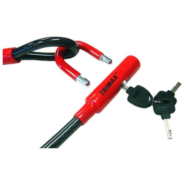 Trimax Max-Dual Force Integrated U-Lock & Cable 6 L X15Mm TCU1572, Card Packaging