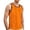 #01-Orange, variant on Training Pinnies Adult Bibs Neon Scrimmage Vests for Soccer Basketball Volleyball Youth Football Gear