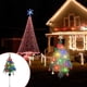thumbnail image 1 of Xihbxyly Lámpara Solar para Árbol de Navidad, Luces Led de Colores, Decoración para Jardín y Patio, con Energía Solar, Resistente a La Intemperie, 12 Bolas y Estrella Navideñas, Decoración para Fiest, 1 of 6