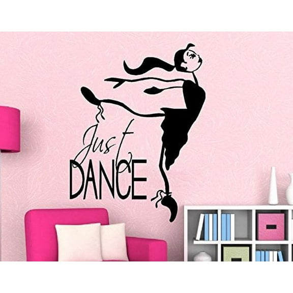 JUST DANCE ~ WALL DECAL 15" X 20"