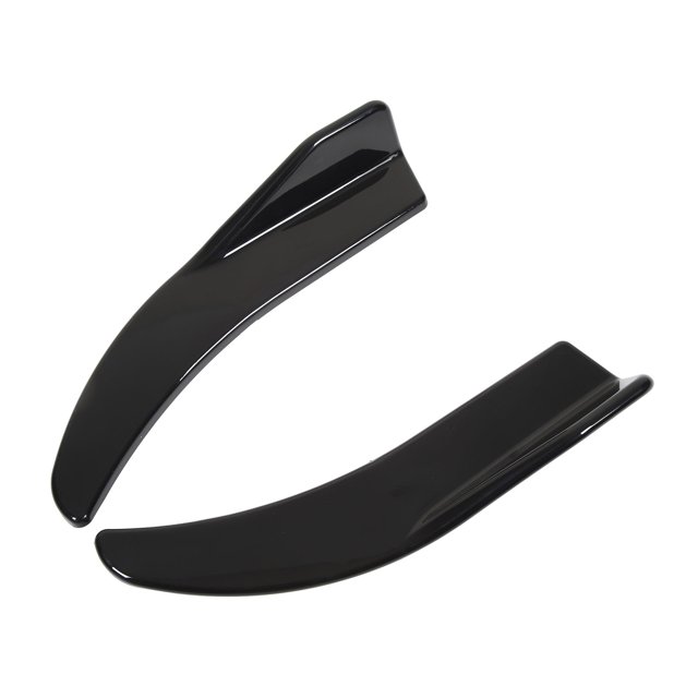 2Pcs Rear Trunk Spoiler , KIMISS 41.5cm Rear Bumper Canard Lip Splitter Trunk Wing Spoiler Reduce Wind Resistance Universal For Automobiles