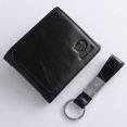 thumbnail image 4 of New First Layer Of Real Leather Men´s Oil Wax Retro High Capacity Multi-Card Bit Short Wallet Clutch Men Genuine, 4 of 4