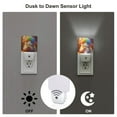 thumbnail image 3 of Xecao Rainbow Lamb Breakfast for Night Light - a Wall-mounted LED Fixture with A Dusk-to-dawn Sensor, Ideal for Bedrooms, Bathrooms, Hallways, and Kitchens-EU, 3 of 7