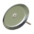 thumbnail image 1 of Placa de limpieza de suelos gigante de acero inoxidable de 15 cm, 1 of 6