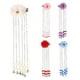 thumbnail image 5 of Mujeres flor borla vestido de pelo disfraz drama cosplay señora chica pinza de pelo clip Púrpura Yuyangstore Palo de pelo chino antiguo, 5 of 8