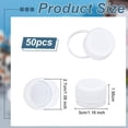 thumbnail image 2 of Plastic Bottle Caps Screw-on Bottle Lids Column White 30x19.5mm Inner Diameter: 27mm, 2 of 9