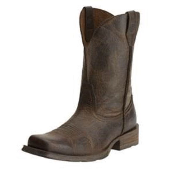 Ariat Men's Rambler Wide Square Toe Western Cowboy Boot, Wicker, 8 M US