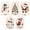 A, variant on Clearance! Christmas Embroidery Card DIY Kit, 5 Paper Embroidery Cards in Unique Festive Designs with Matching Envelopes, Handmade Holiday Greeting Card Making Set for Adults (A)