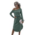 thumbnail image 2 of Women's Soft Special Off Shoulder Scoop Dress | 7 Colors, 2 of 4