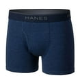 thumbnail image 2 of Hanes Ultimate Boys 5-Pack Boxer Briefs Medium Grey/Black Assorted, 2 of 4