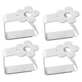 thumbnail image 5 of WRITWAA Premium Stainless Steel Tablecloth Clips 4 Pieces for Parties and Events Table Cover Holders, 5 of 6