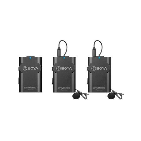 UPC: 6971008024708 | Boya BY-WM4 Pro k2 Dual-Channel Digital Wireless Microphone Compact Dual-Channel Receiver For 2-Person Videos Interviews YouTube