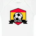 thumbnail image 4 of Inktastic Soccer Spain Flag Banner Boys or Girls Baby Bodysuit, 4 of 5