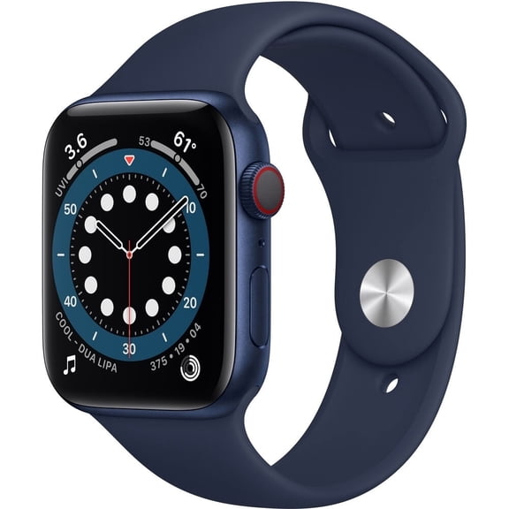 Pre-Owned Apple Watch Series 6 (GPS   Cellular) 44mm Aluminum Case, Blue