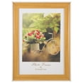thumbnail image 1 of HINTRMENT Rectangle Photo Frame Holder Glass Light Brown 1Pack for Wall Decor, 1 of 6