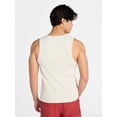 thumbnail image 3 of No Boundaries Ribbed Tank Top, Men's XS-5XL, 3 of 5