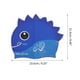thumbnail image 4 of Gorro de natación de silicona en forma de pez azul de Unique Bargains, 4 of 6