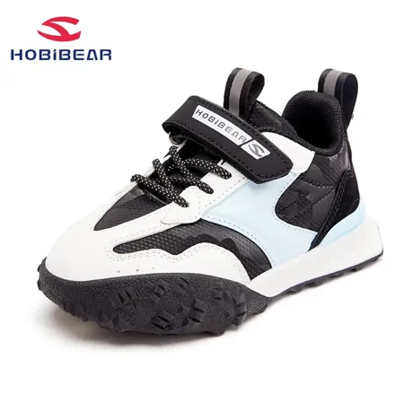 

GEDER-SA HOBIBEAR Baby Boys Color Block Lightweight Running Shoes Outdoor Casual Walking Sneakers For Kids Children
