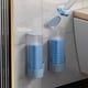 thumbnail image 3 of Juego de cepillos de baño desechables para inodoro, sin ángulo muerto, cabezal de repuesto para cepillo de baño desechable con líquido limpiador, juego de limpieza, 3 of 4