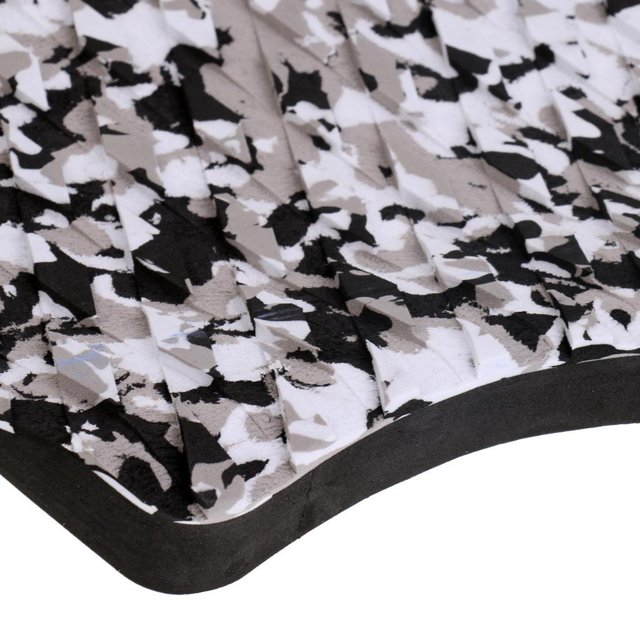 Advancent Set of 9 Pieces Kitesurf KiteBoard Traction Full Pad Surfboard Deck Deportes acuáticos Camuflaje blanco negro