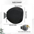 thumbnail image 3 of Weatherproof Hose Reel Cover for Garden Hose, Frost Proof Winter Protection for Wall Mounted Retractable Reels, Durable 420D Fabric Easy to Maintain, A Protective Shield, 3 of 6