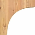 thumbnail image 3 of 5 1/2"W x 12"D x 12"H Huntington Smooth Corbel, Western Red Cedar, 3 of 9
