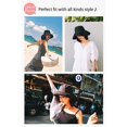 thumbnail image 5 of Holzlrgus Wide Brim Bucket Hat - UPF50+ Protection Travel Beach Sun Hat with Semi-Rigid Adjustable Foldable Brim, 5 of 5