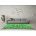 thumbnail image 3 of Ahgly Company Indoor Rectangle Abstract Emerald Green Modern Area Rugs, 7' x 9', 3 of 4