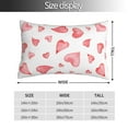 thumbnail image 2 of Sikiie Pink Hearts Pillow Covers, Throw Pillow Case Cushion Covers,Cushion for Bedroom,Couch,Home-14"x20", 2 of 6