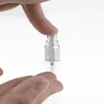 thumbnail image 3 of Unique Bargains Elegant Perfume Bottle 1Pc Silver Tone 0.16 oz, 3 of 6