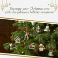 thumbnail image 5 of Spode Christmas Tree Teddy On Sleigh Ornament, Durable Holiday Ornament for Festive Decor & Winter Wonderland Display - Sleek Seasonal Ornaments for Tree, Mantel, Holiday Home Decoration, 5 of 7